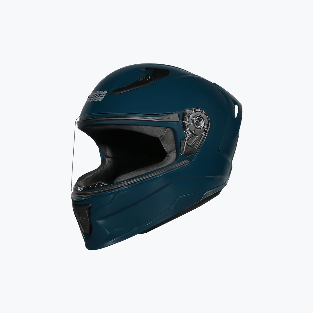 STUDDS Raider Youth Unicolor Full Face Motorcycle Helmet