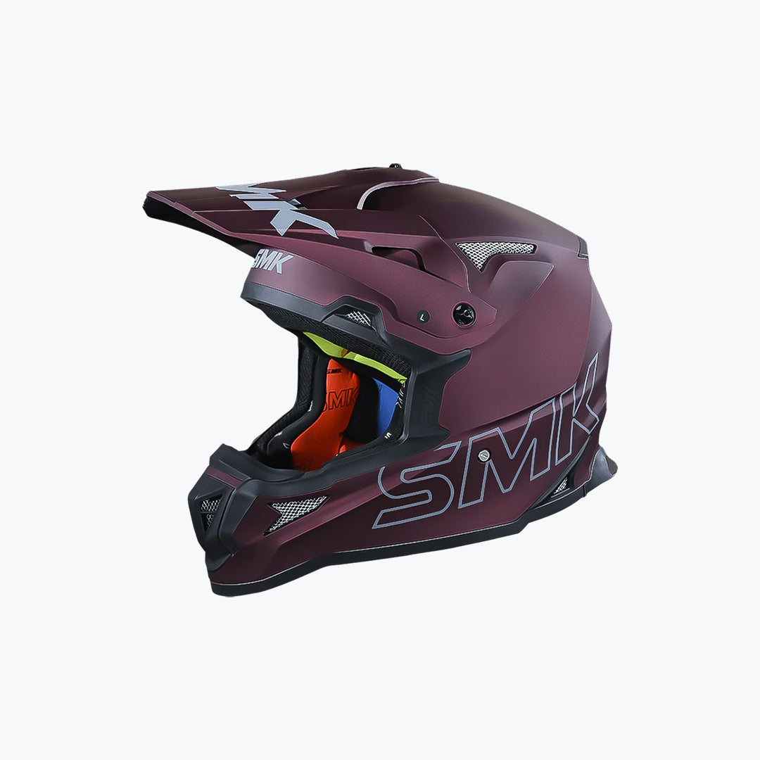 SMK Allterra Unicolour MA300 Off Road Motorcycle Helmet