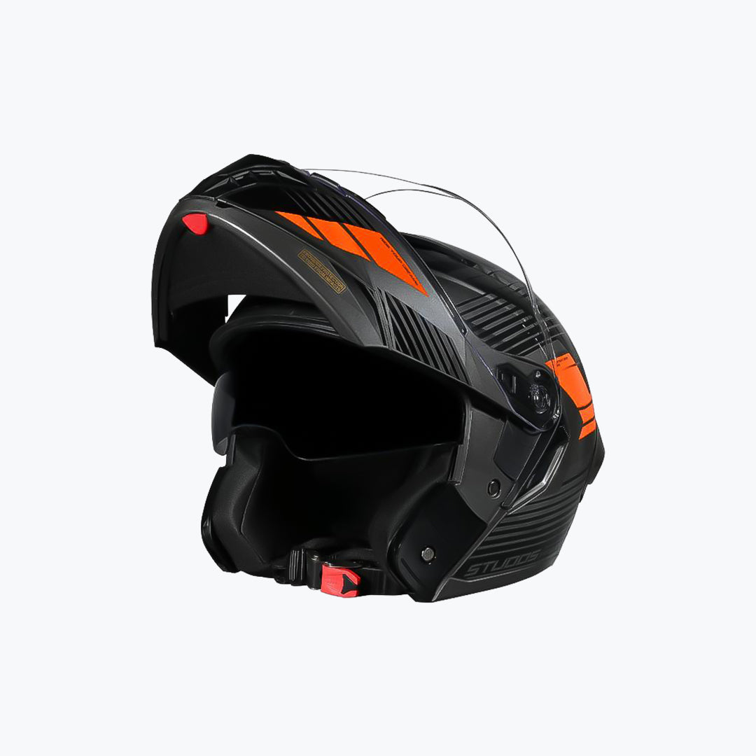 STUDDS Trooper Trail Flip-Up Full Face Motorcycle Helmet
