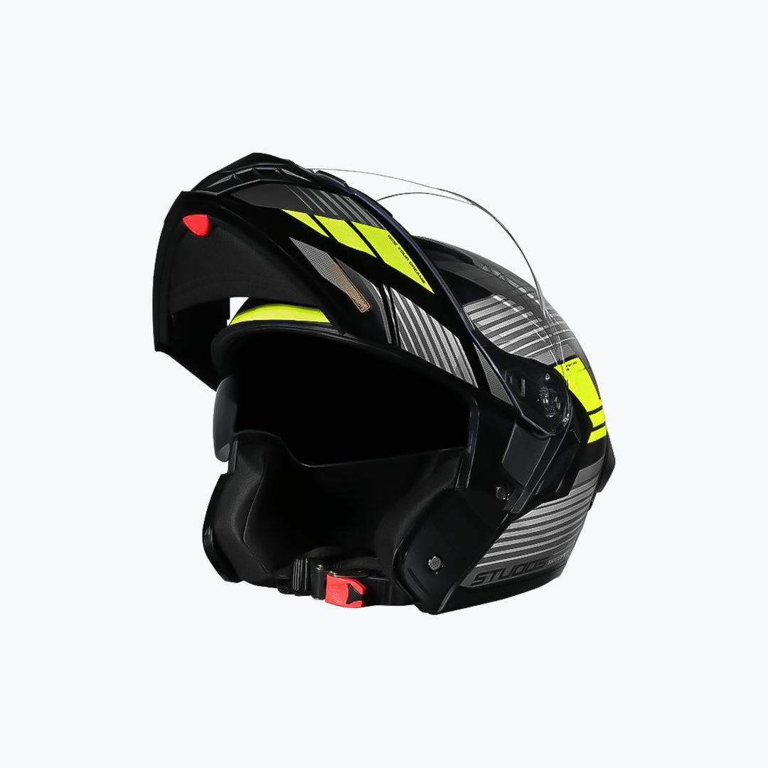 STUDDS Trooper Trail Flip-Up Full Face Motorcycle Helmet