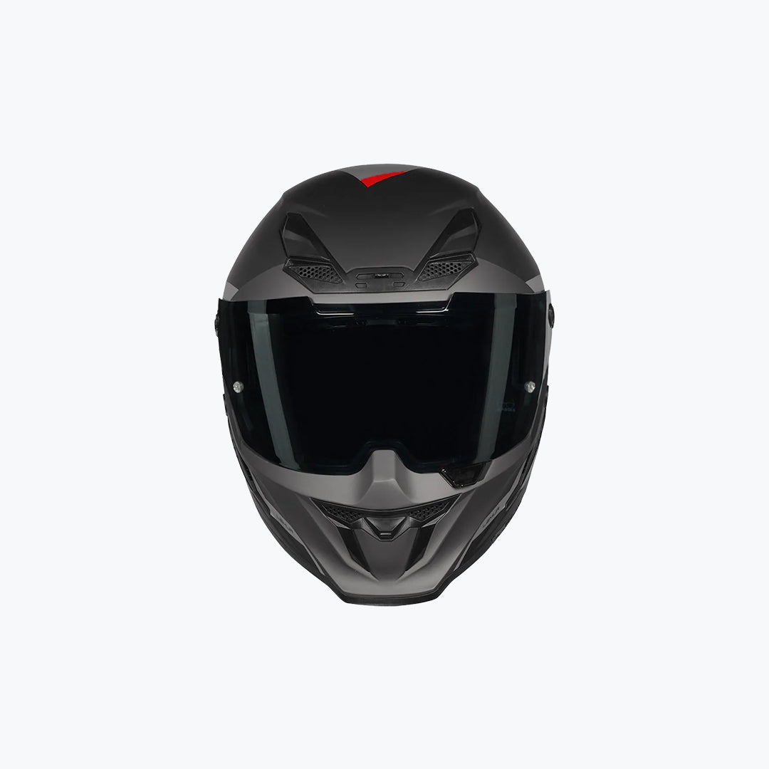 KORDA Icon Lemur B Matt Red Full Face Helmet