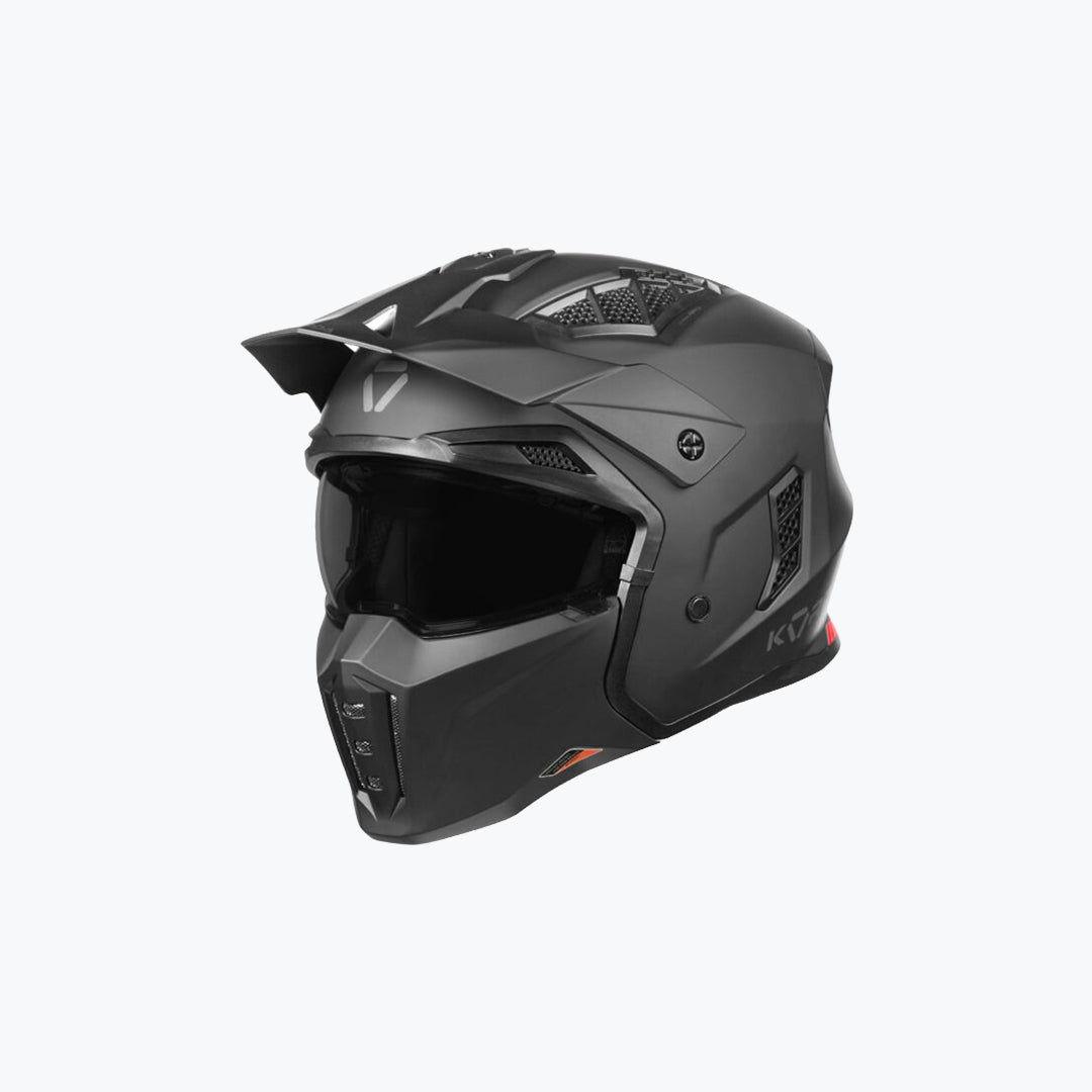 KORDA StormTrooper Solid Matt Black Helmet
