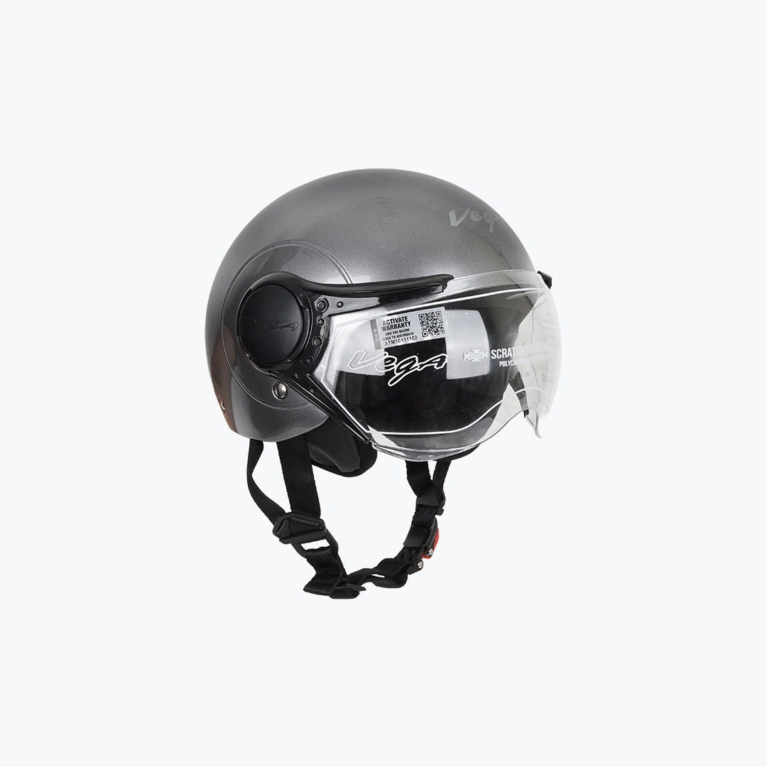 Vega Atom Open Face Motorcycle Helmet