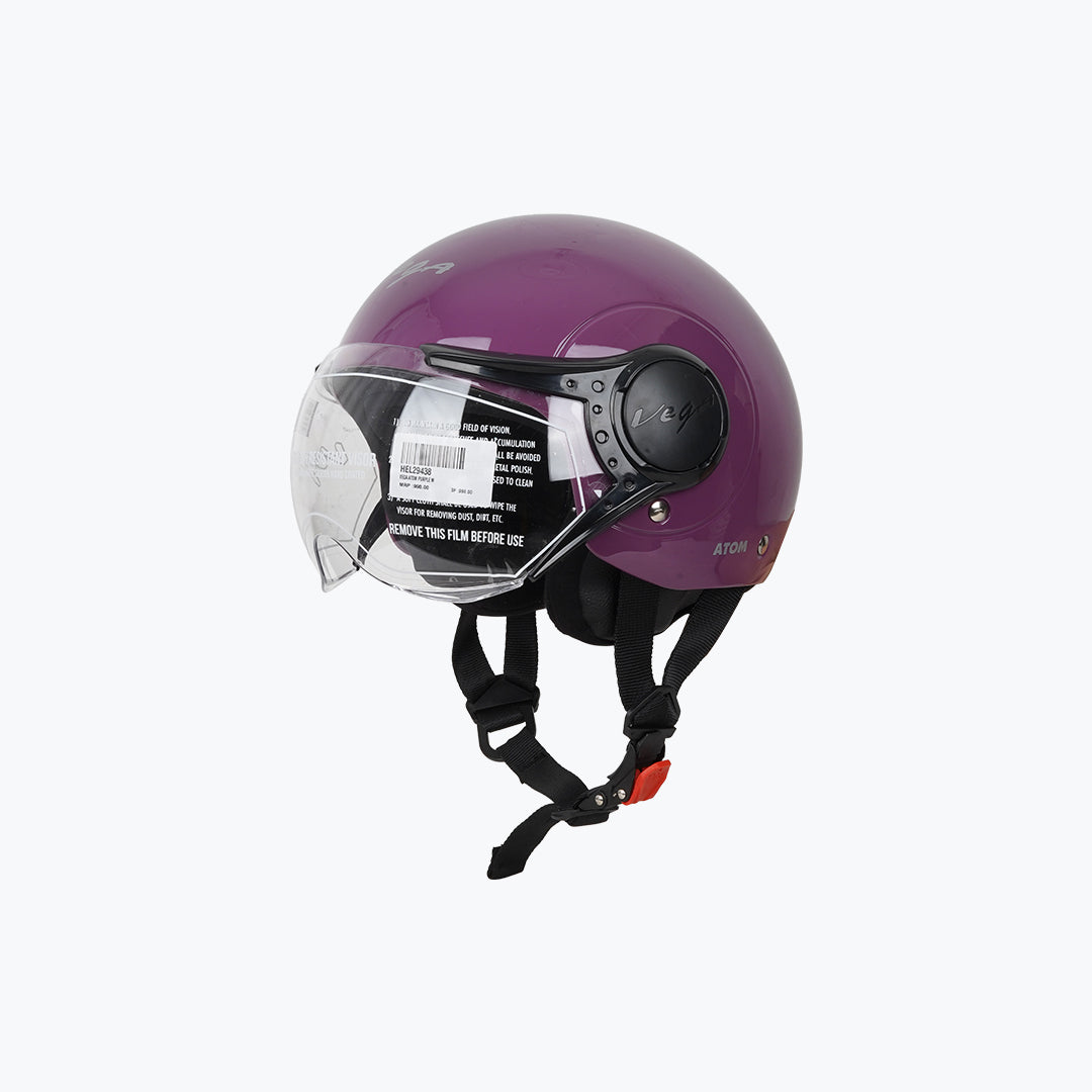 Vega Atom Open Face Motorcycle Helmet