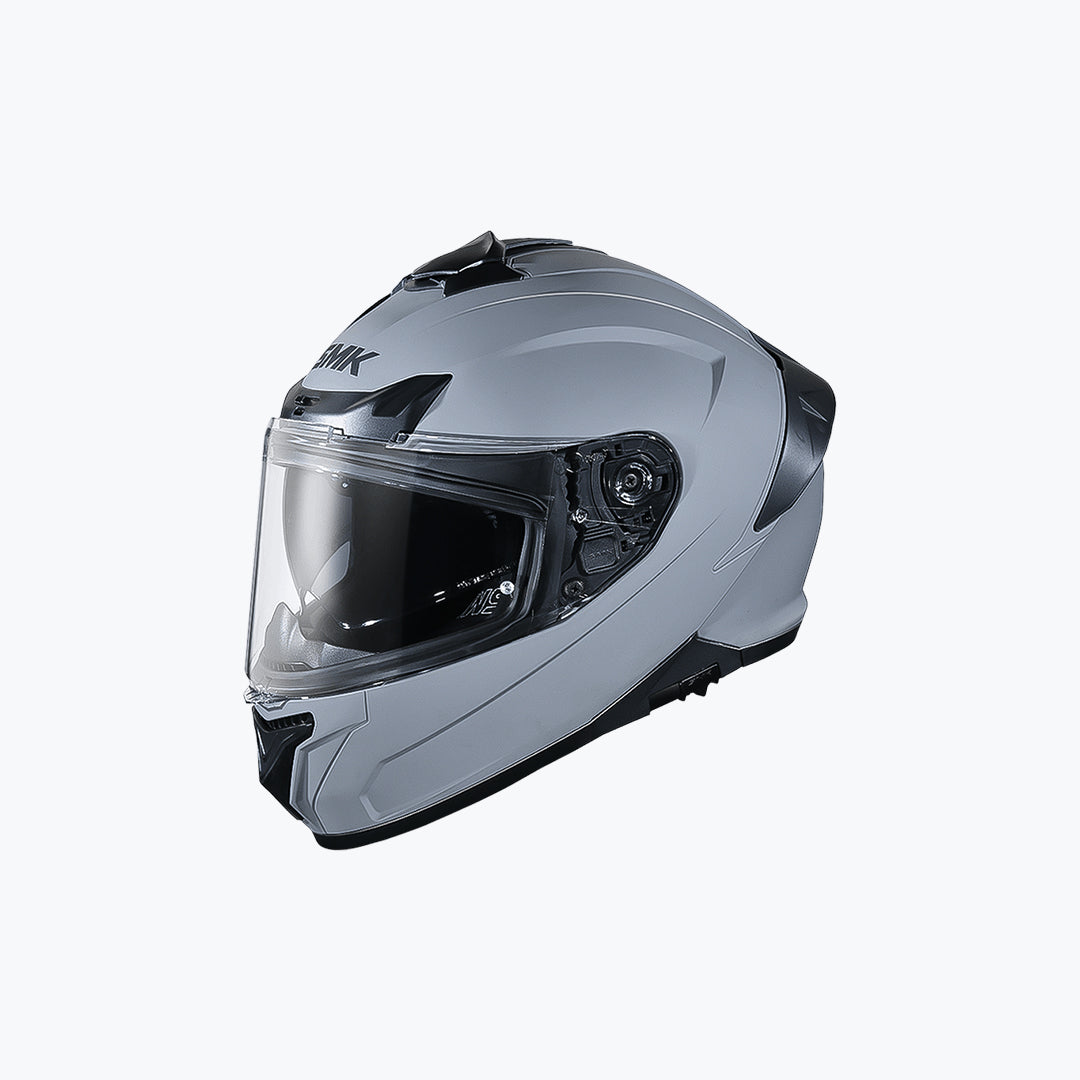 SMK Typhoon-S01 Unicolour MA600 Full Face Motorcycle Helmet