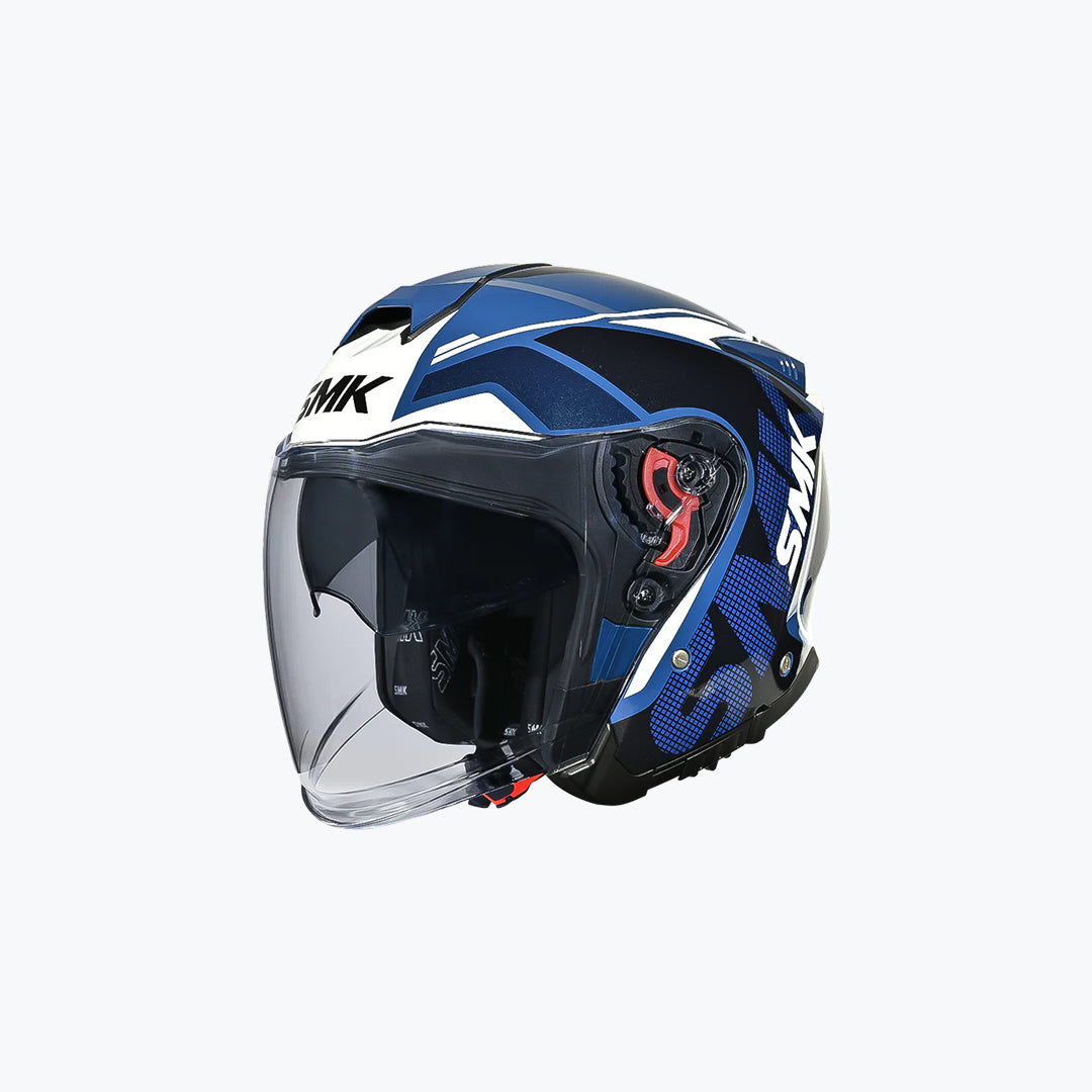 SMK GTJ-S01 Tourer GL135 Open Face Motorcycle Helmet