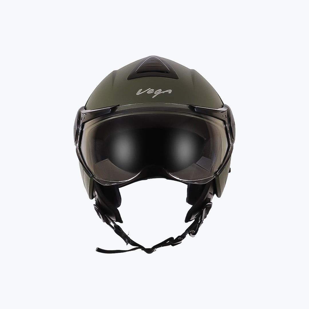 Vega Verve DX Open Face Motorcycle Helmet