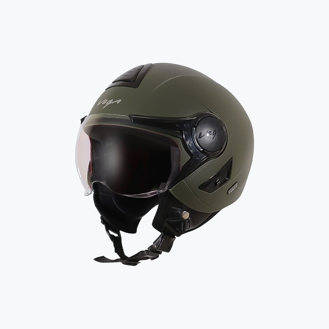 Vega Verve DX Open Face Motorcycle Helmet