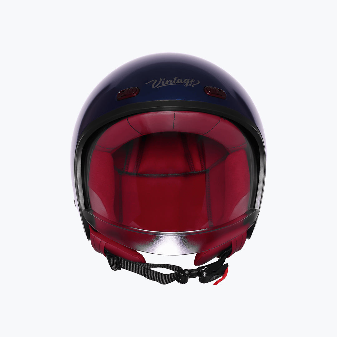Steelbird SBH-67 Vintage DOT 5.0 Open Face Motorcycle Helmet