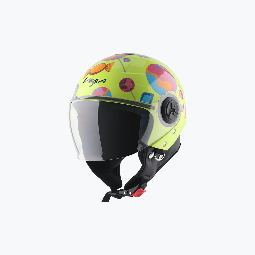 Vega Chap Lollipop Kids Open Face Helmet