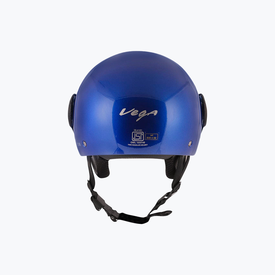 Vega Atom DX Solid Open Face Helmet M (Blue, Mint, Pink, Red, White, Yellow)