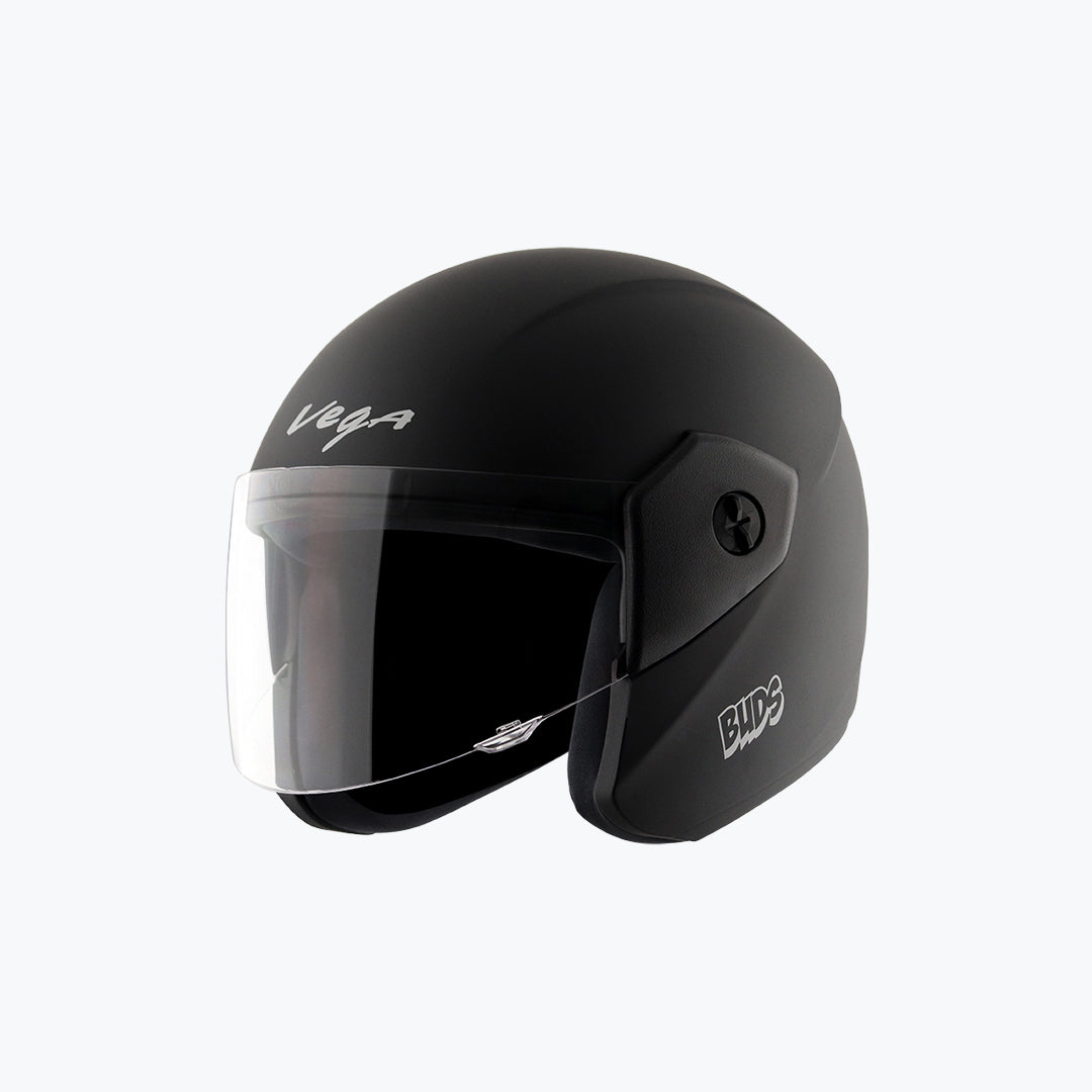 Vega Buds Open Face Helmet XS Off Black / Dull Black / M.Blue / Pink / Red / Yellow / Mint