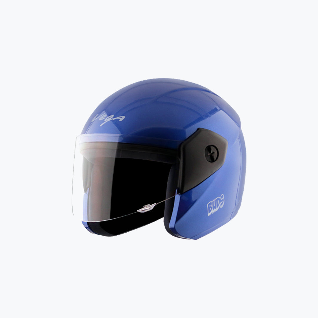 Vega Buds Open Face Helmet Matte Blue XS