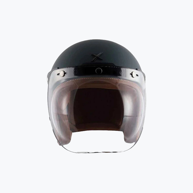 Axor Retro Jet Leather Dull Slate Helmet