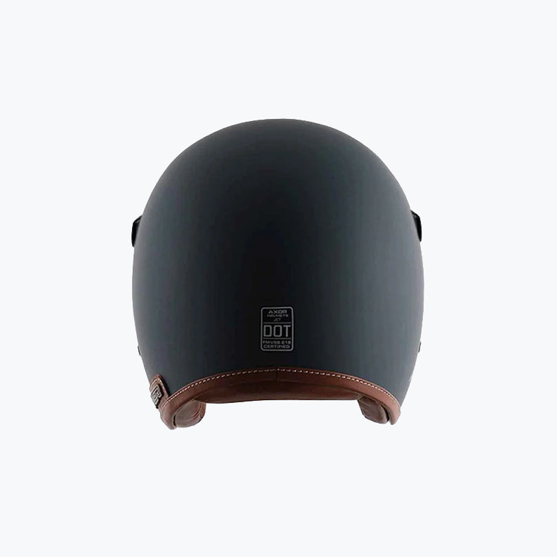 Axor Retro Jet Leather Dull Slate Helmet