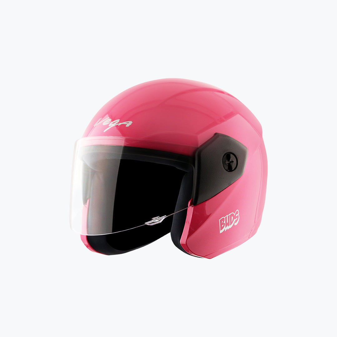 Vega Buds Open Face Helmet XS Off Black / Dull Black / M.Blue / Pink / Red / Yellow / Mint