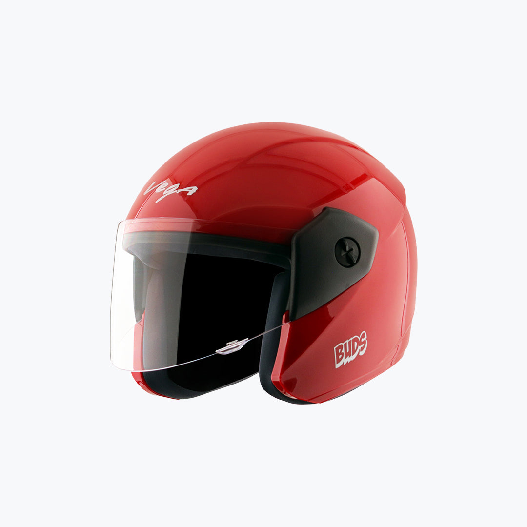 Vega Buds Open Face Helmet XS Off Black / Dull Black / M.Blue / Pink / Red / Yellow / Mint