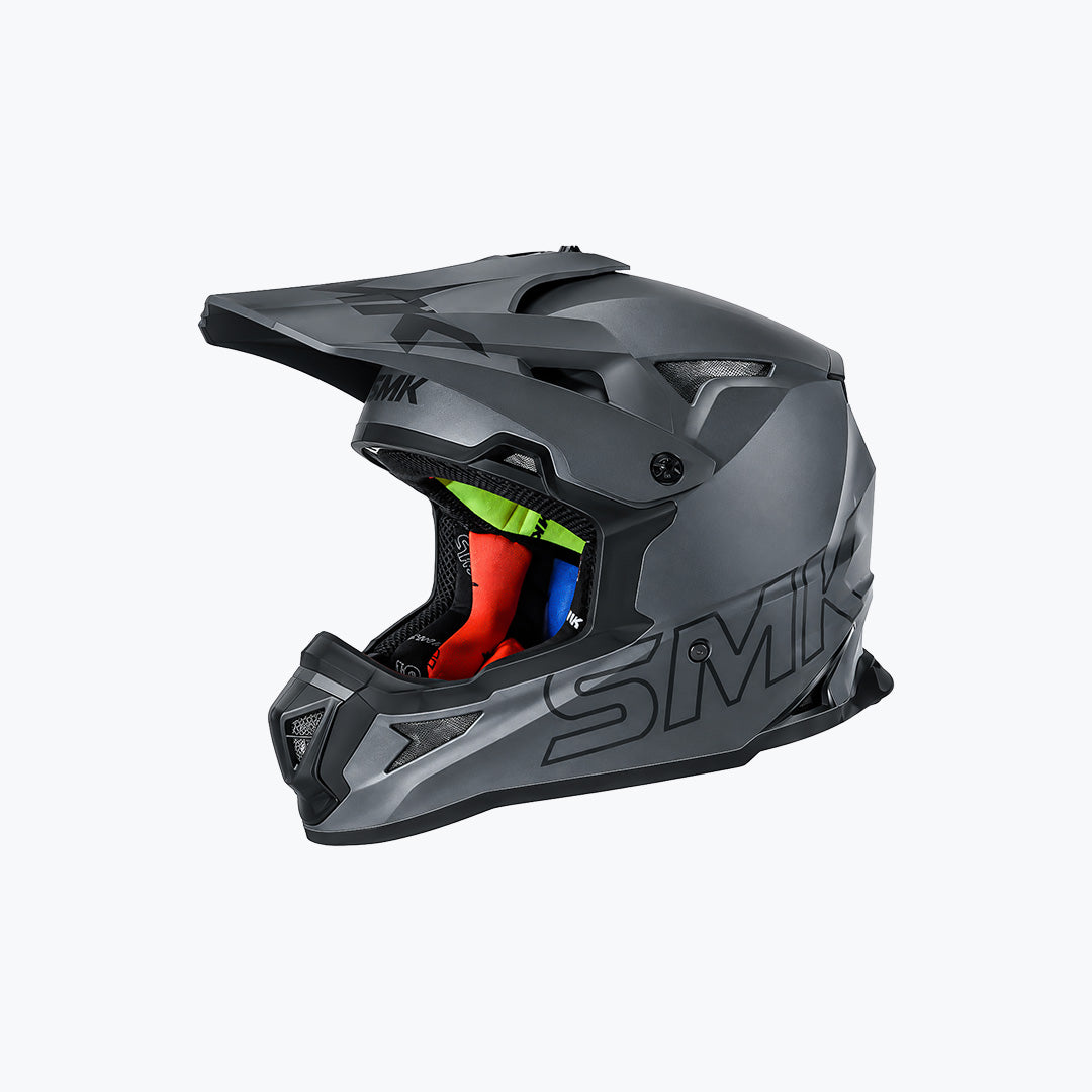 SMK Allterra Unicolour MADA620 Off Road Motorcycle Helmet