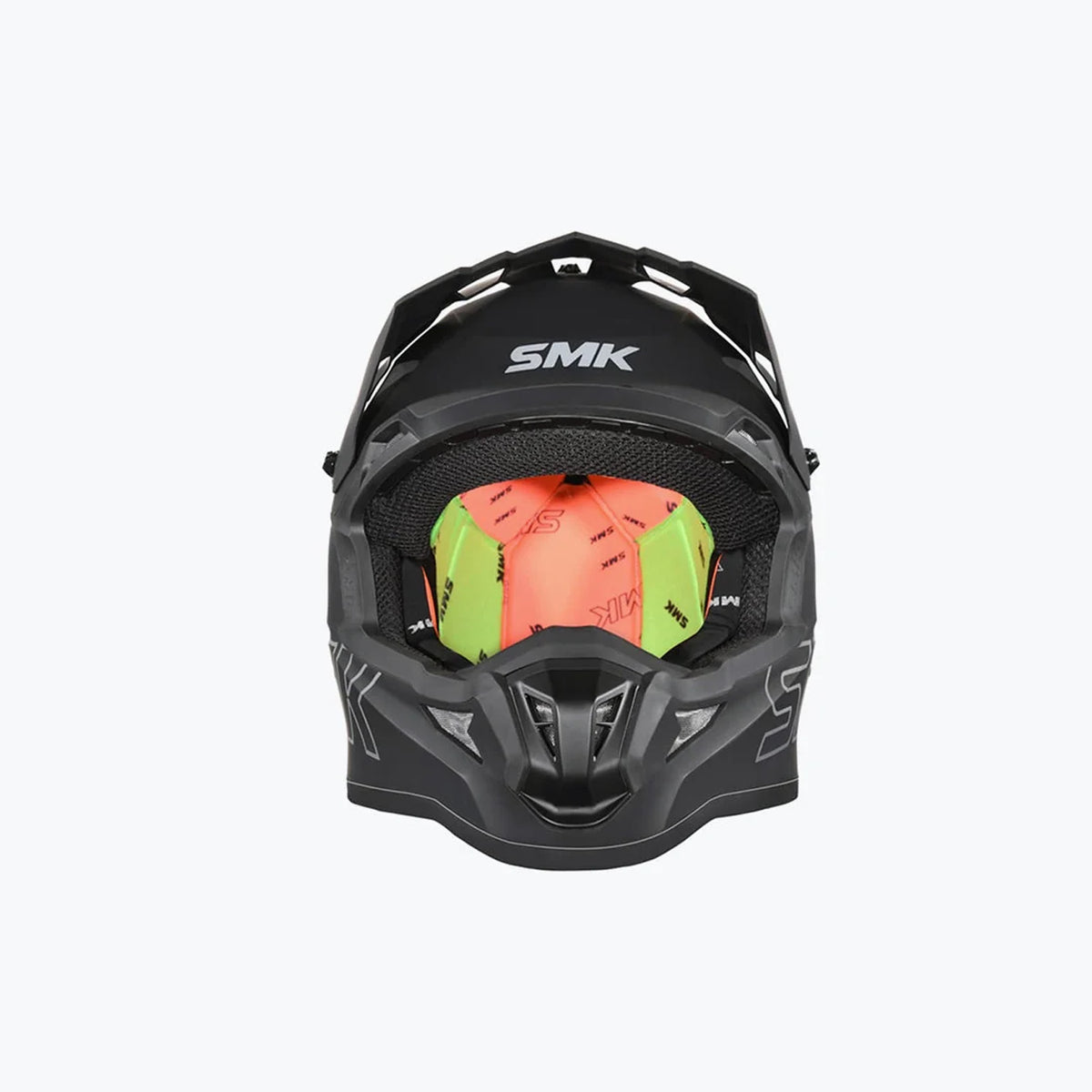 SMK Allterra S01 Unicolour MA260 Matt Black Grey Adventure Full Face Helmet - L