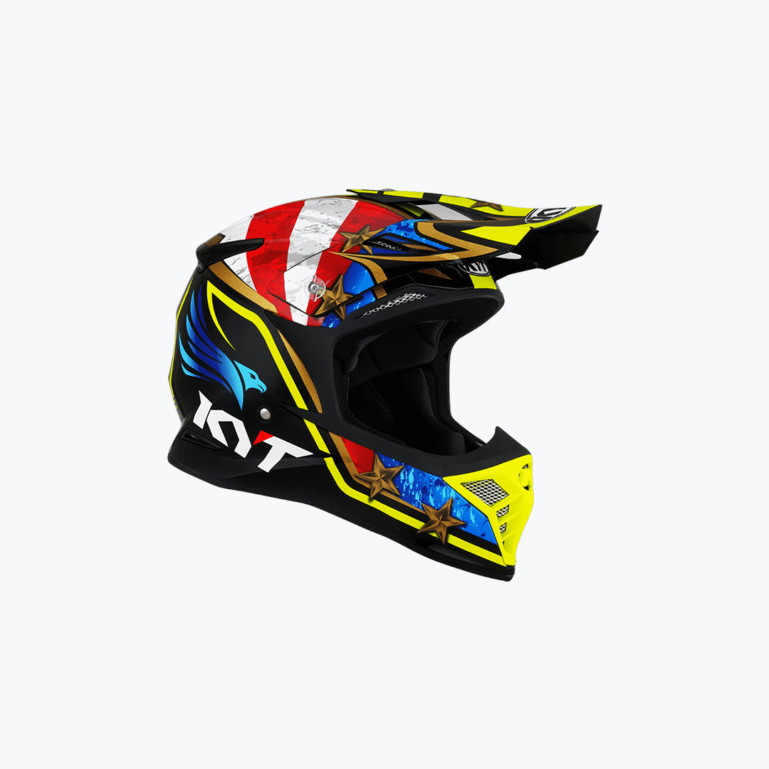 KYT Skyhawk Hi-Fly Off-Road Motocross Helmet