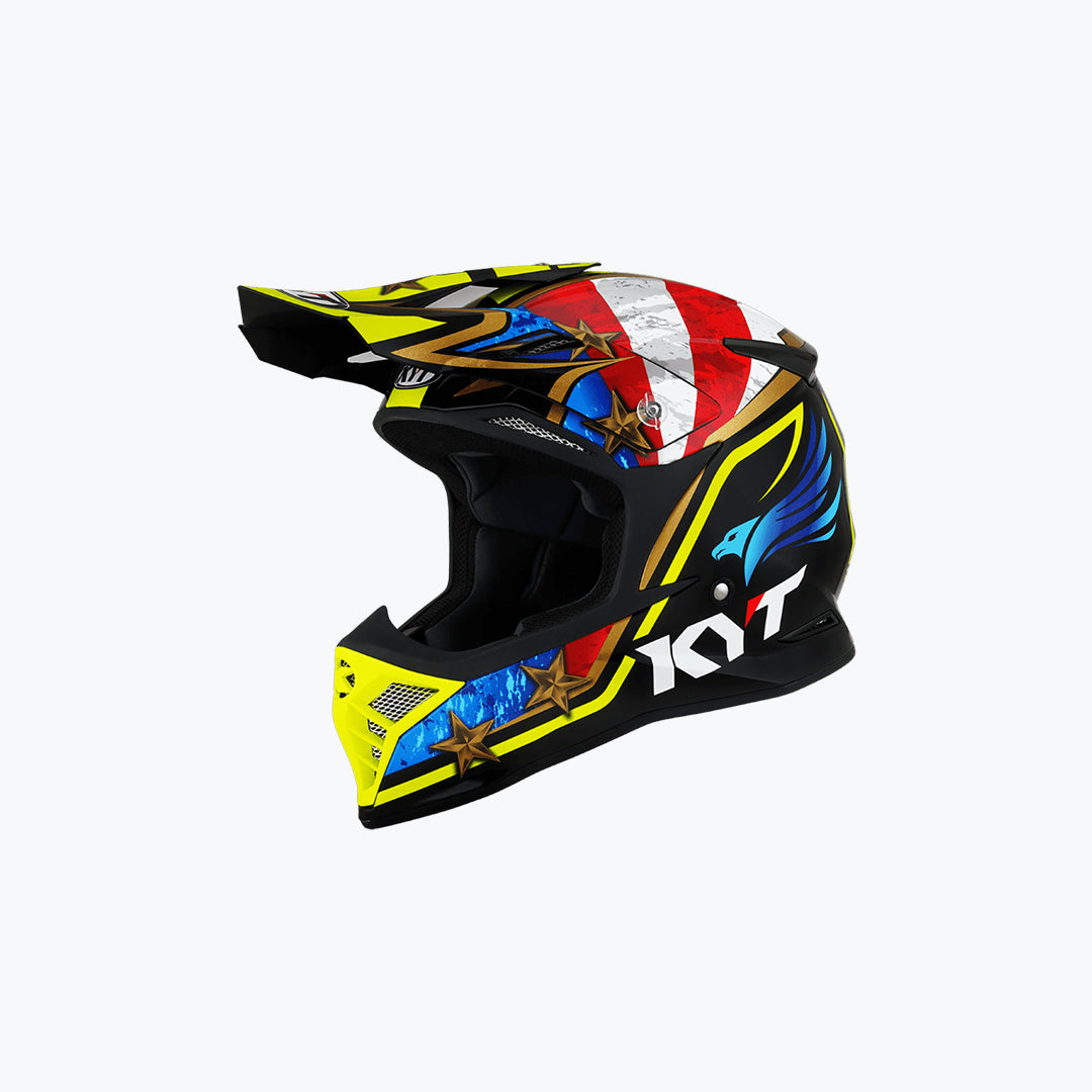 KYT Skyhawk Hi-Fly Off-Road Motocross Helmet
