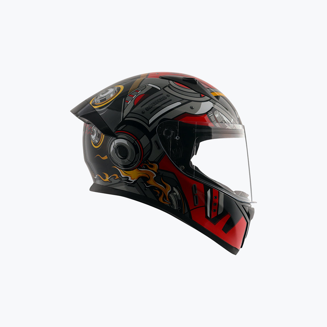 Vega Bolt DX Super Hero Full Face Helmet