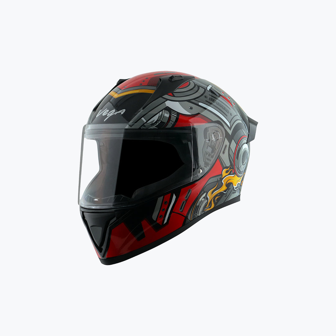 Vega Bolt DX Super Hero Full Face Helmet