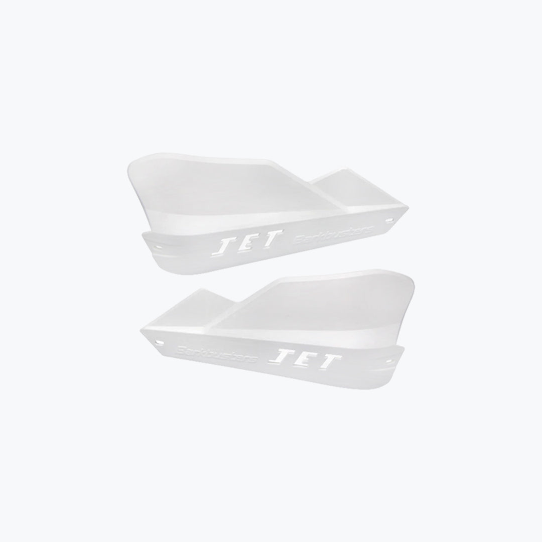 Barkbusters JET Handguards White JET-003-00-WH Motorcycle Handguard Shield Set