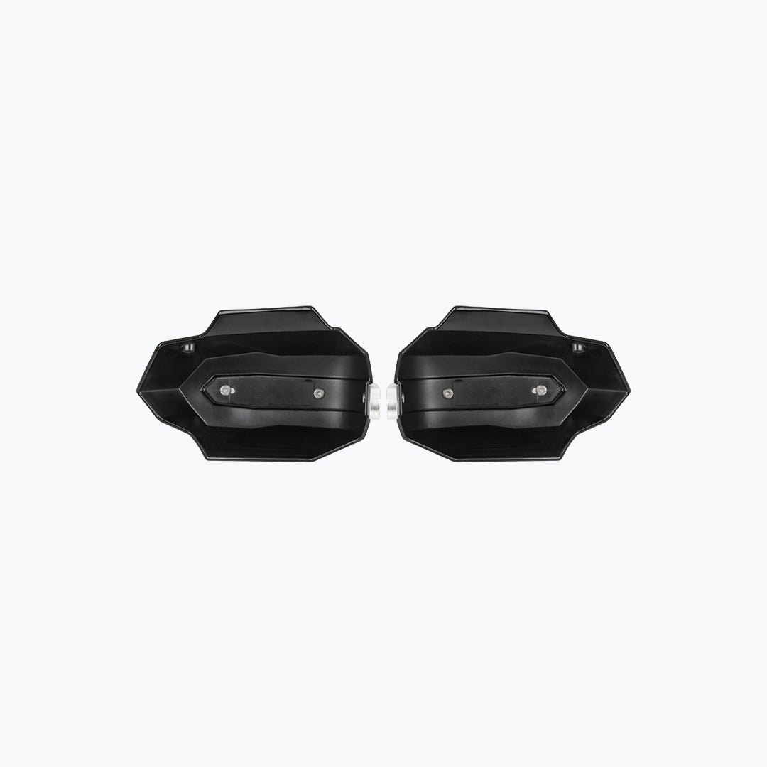 MOTOWOLF MDL3704C Black Motorcycle Handguards