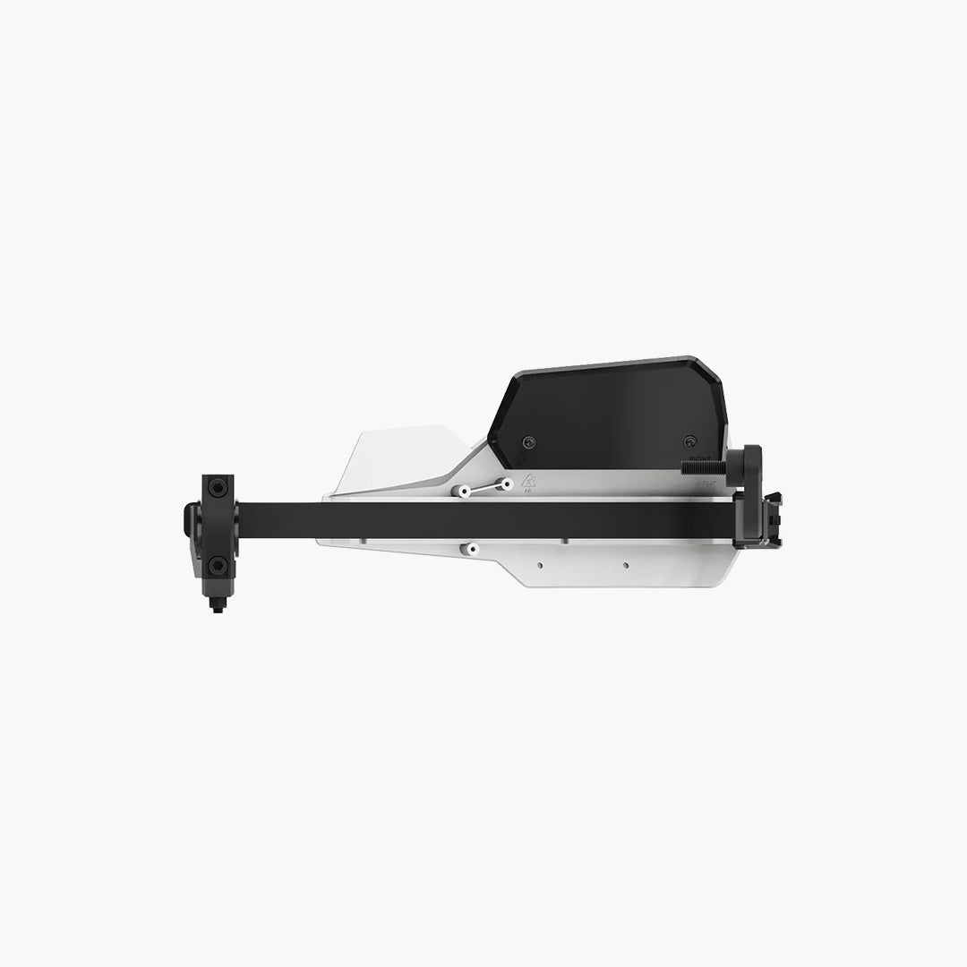 Rynox Defender Pro White on Black Handguard / Black Handguard