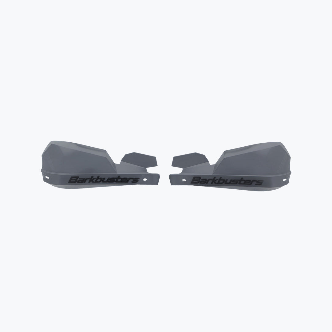 Barkbusters VPS Guard Grey VPS-203-00-GY Handguard Plastic Shield Kit with Wind Deflectors