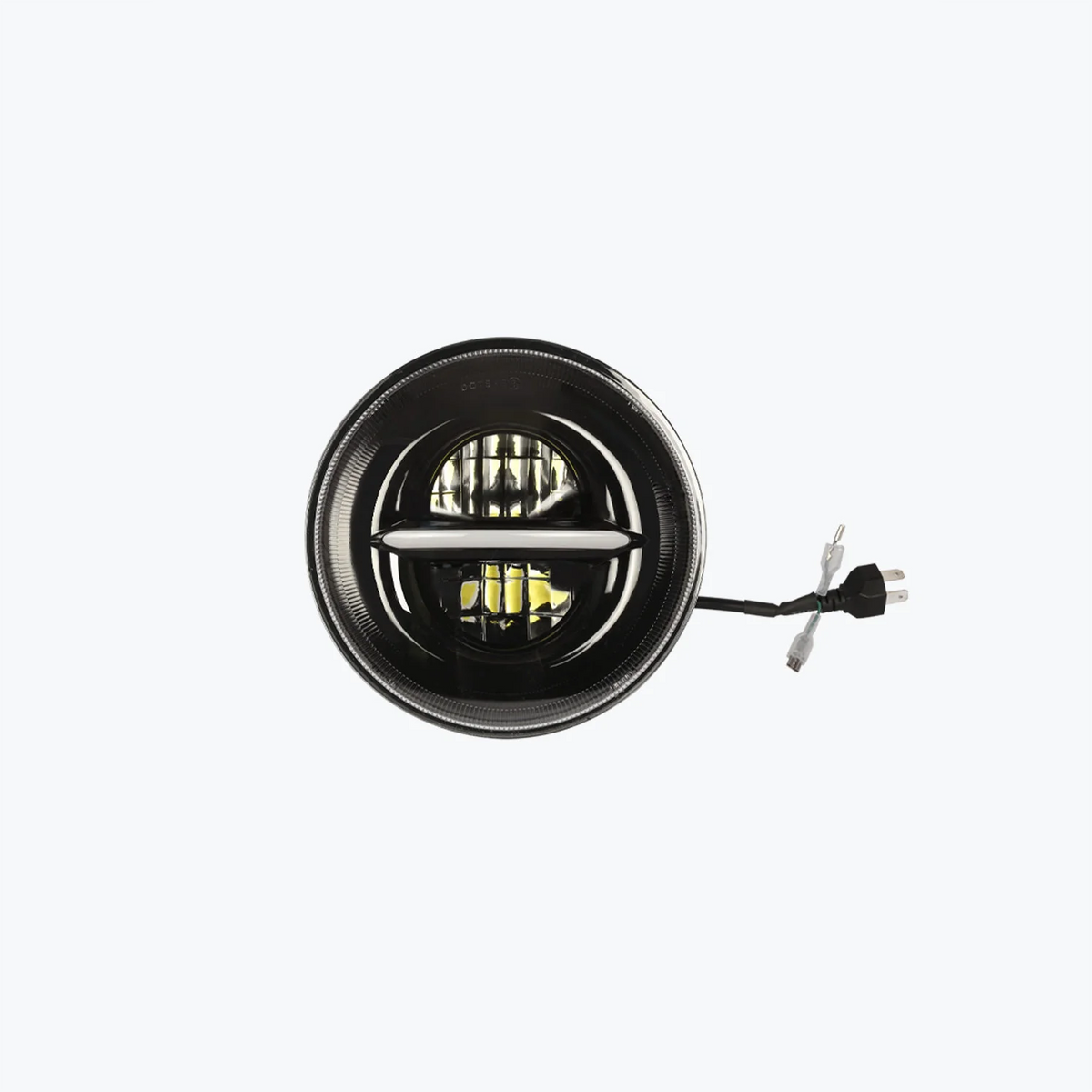 HJG 7 Inch Thunder Headlight Without Ring 45 Watts Universal LED Motorcycle Headlight