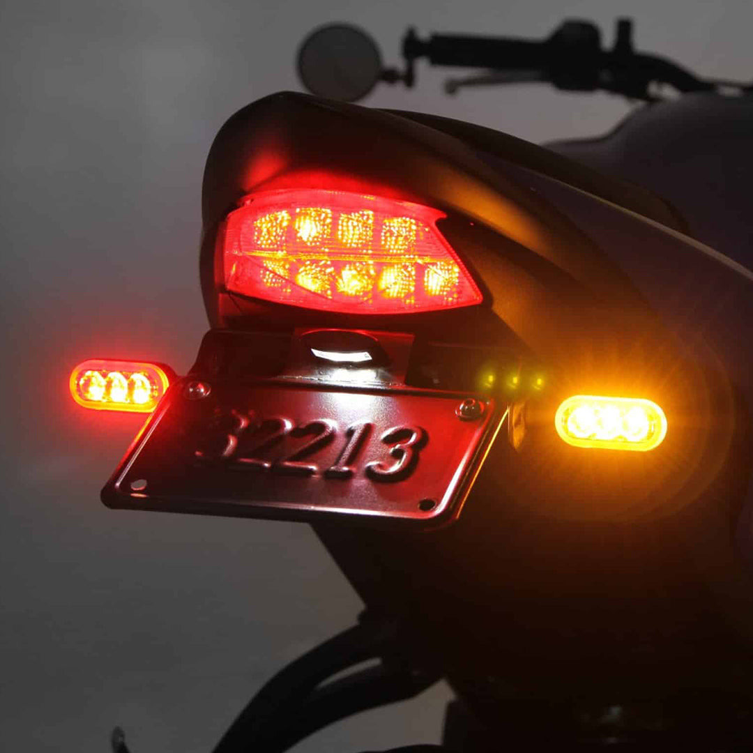 DENALI T3 Switchback Rear Indicator / Brake LED Pods with M8 Mount