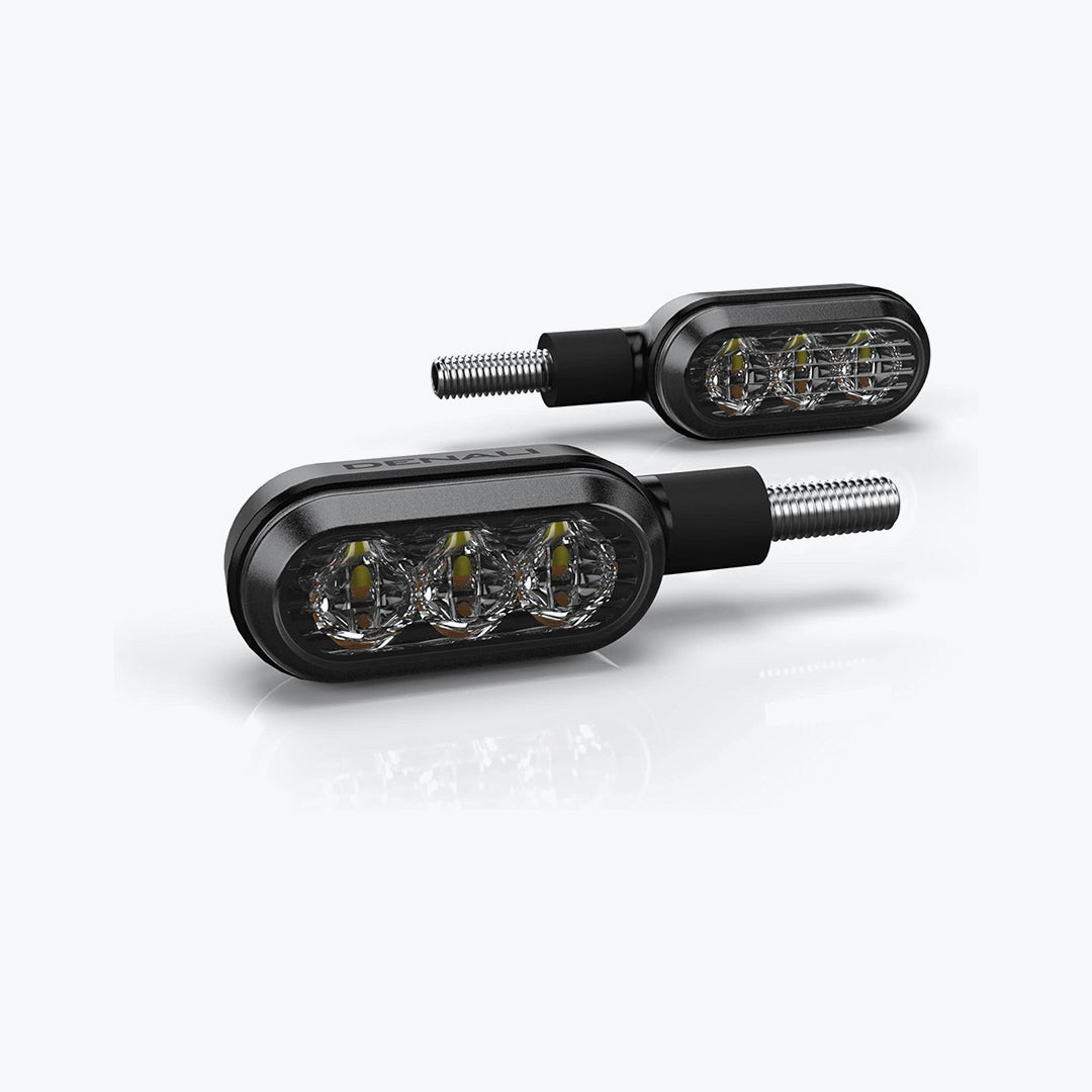 DENALI T3 Switchback Rear Indicator / Brake LED Pods with M8 Mount