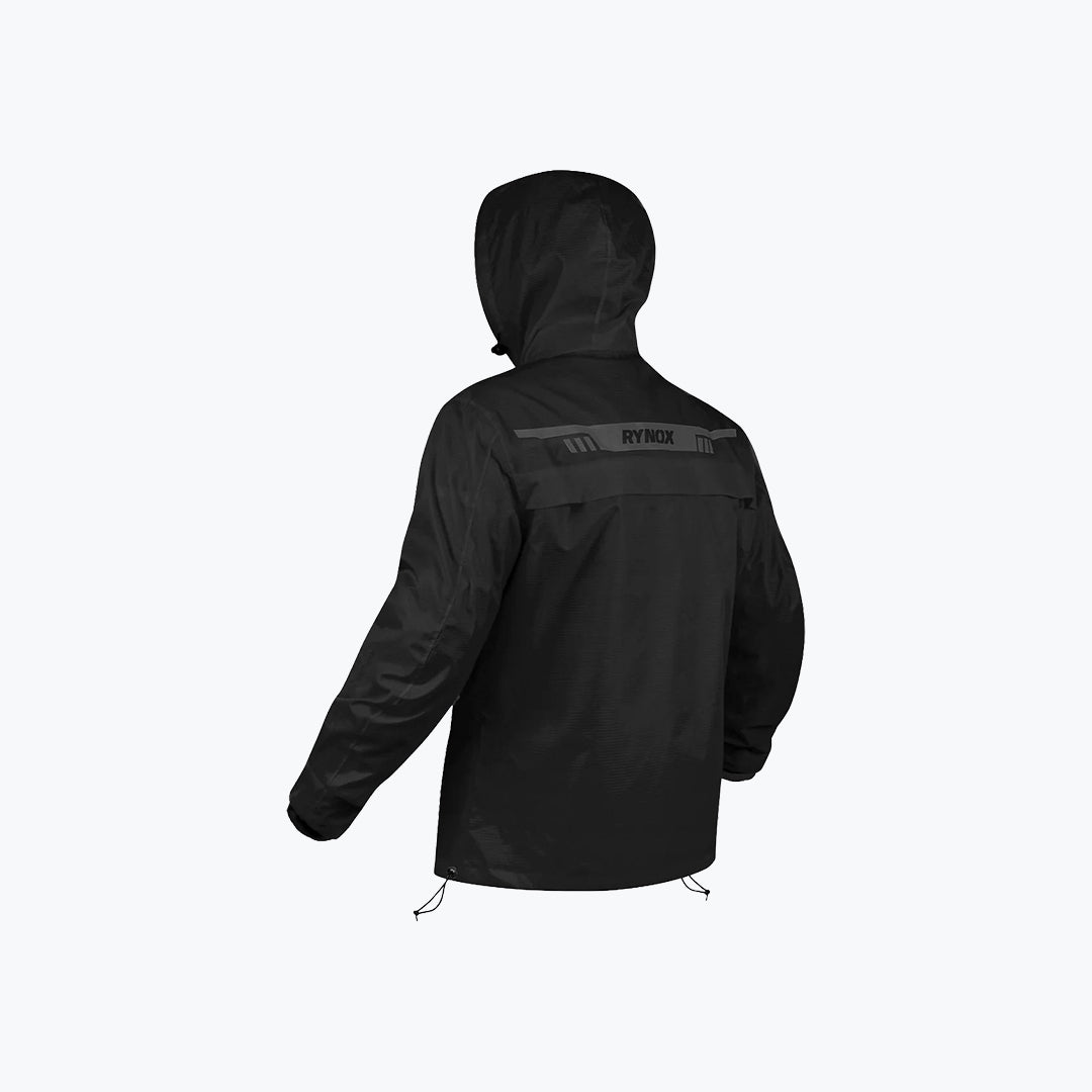 RYNOX H2Go Pro 3 Rain Jacket – Black