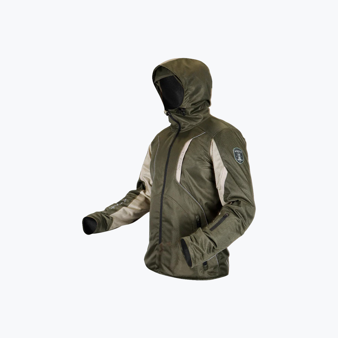 AXOR X-Boy Riding Jacket Grey / Navy BLU / Olive GRN