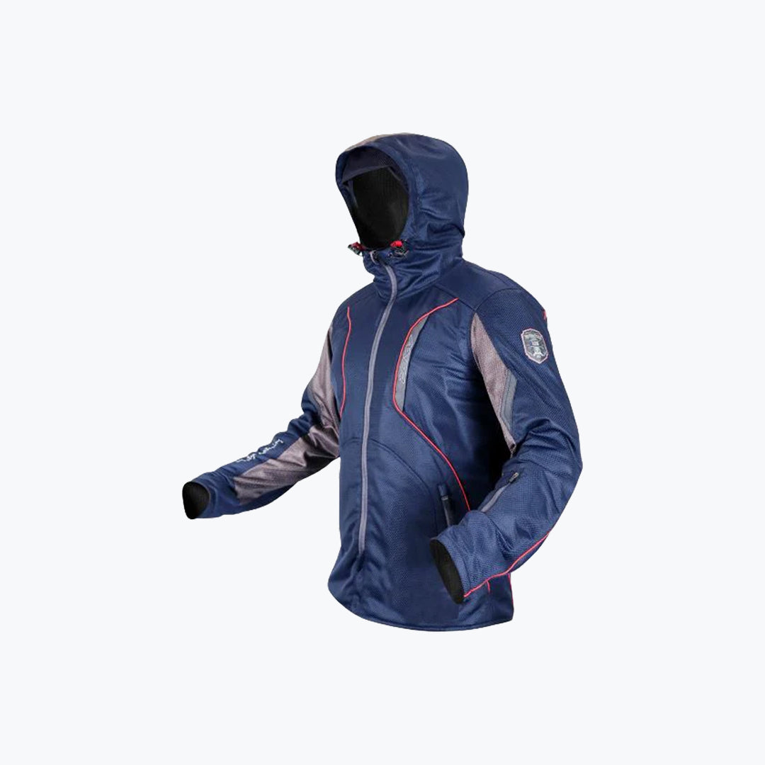 AXOR X-Boy Riding Jacket Grey / Navy BLU / Olive GRN