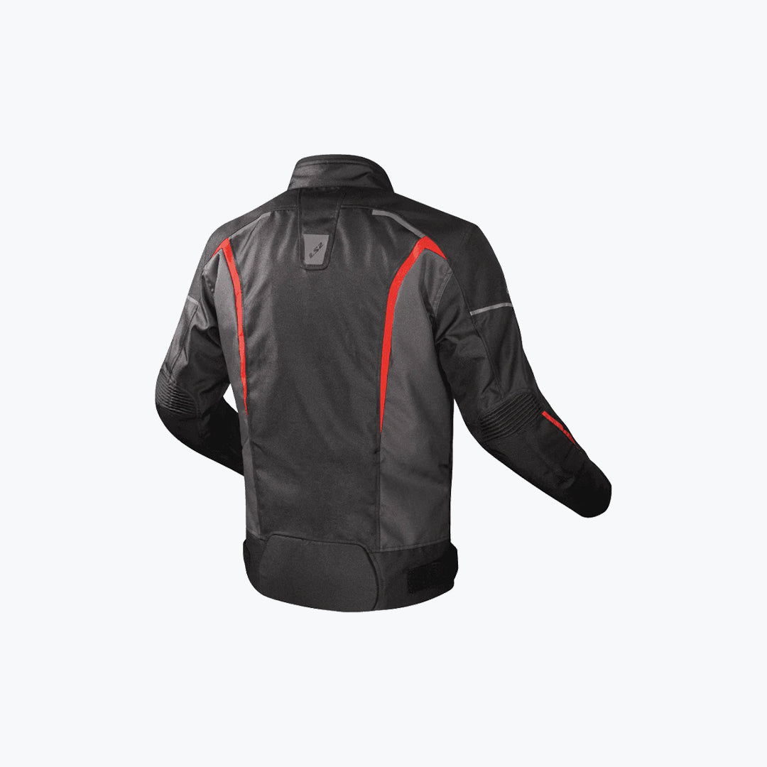 LS2 Sepang Man Jacket Grey Red Size