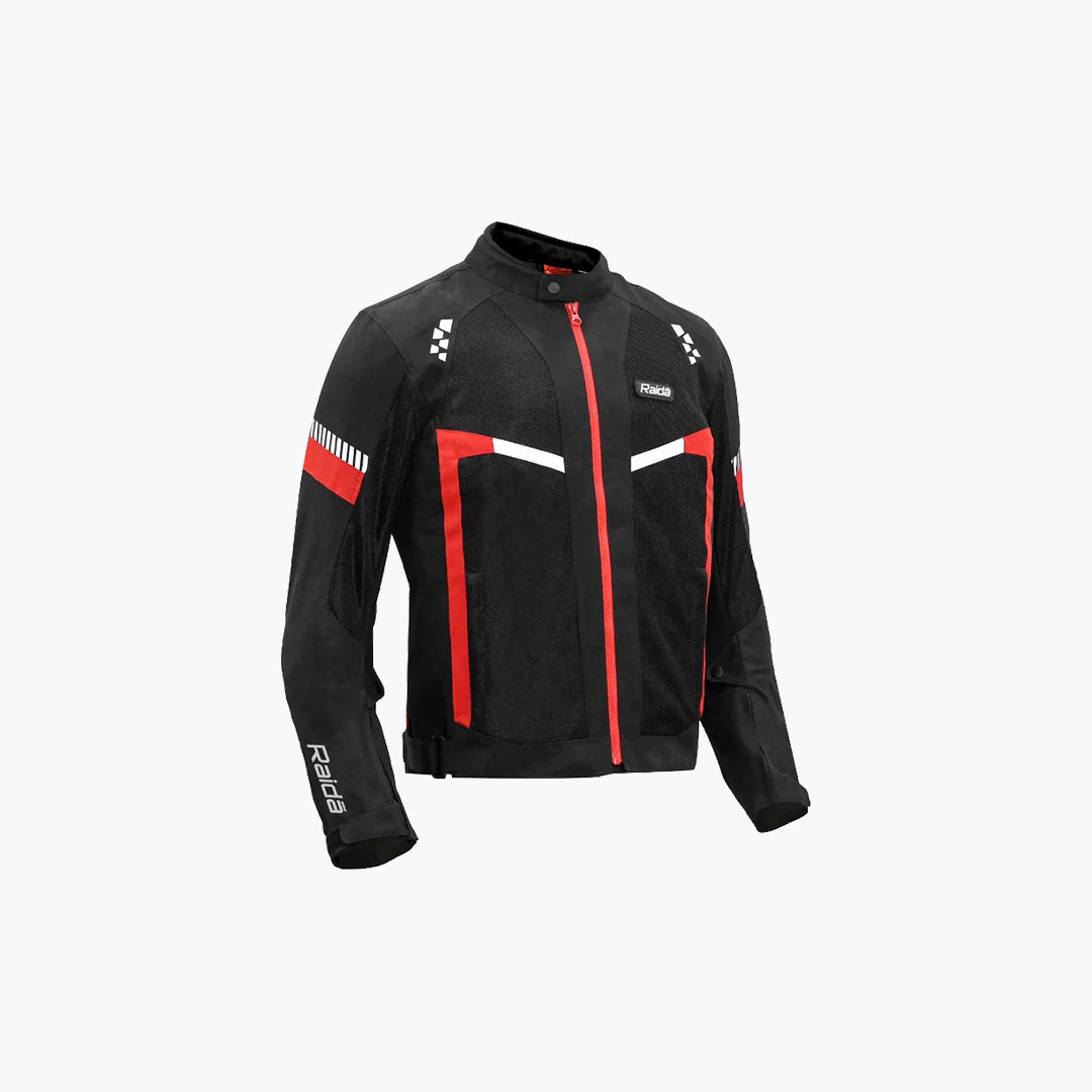 Raida BOLT Motorcycle Riding Jacket Red