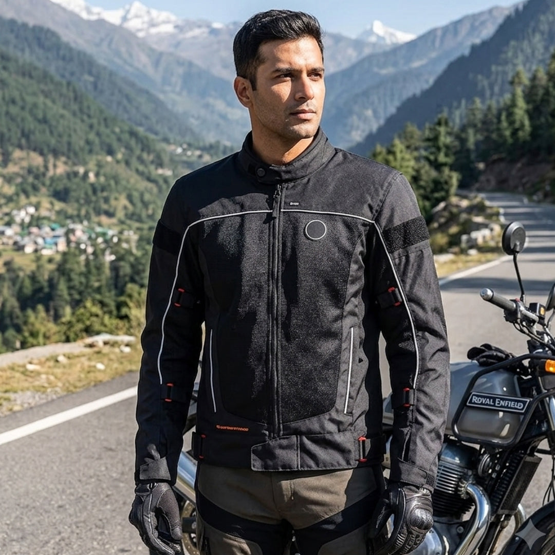 Royal Enfield Explorer V4 Pro Jacket Black