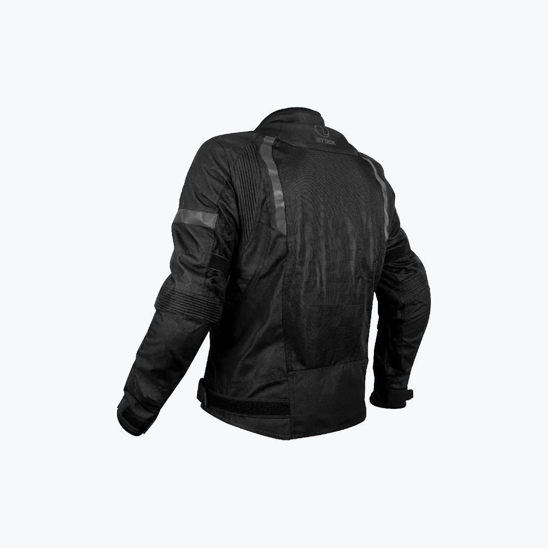 Rynox Tornado Pro 4 Jacket CE A Black White / Black Red / Black / Black Hiviz GRN