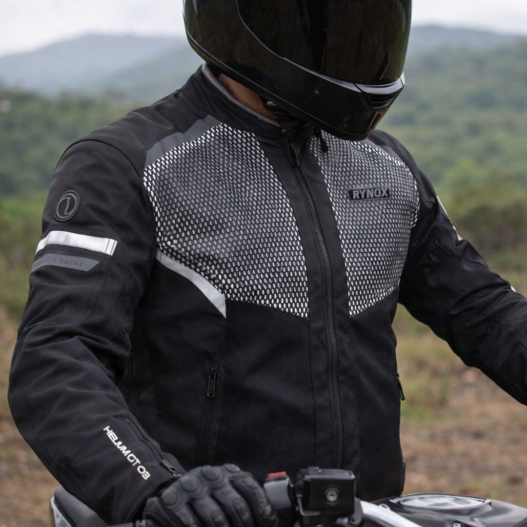 Rynox Helium GT 3 Jacket Black Grey