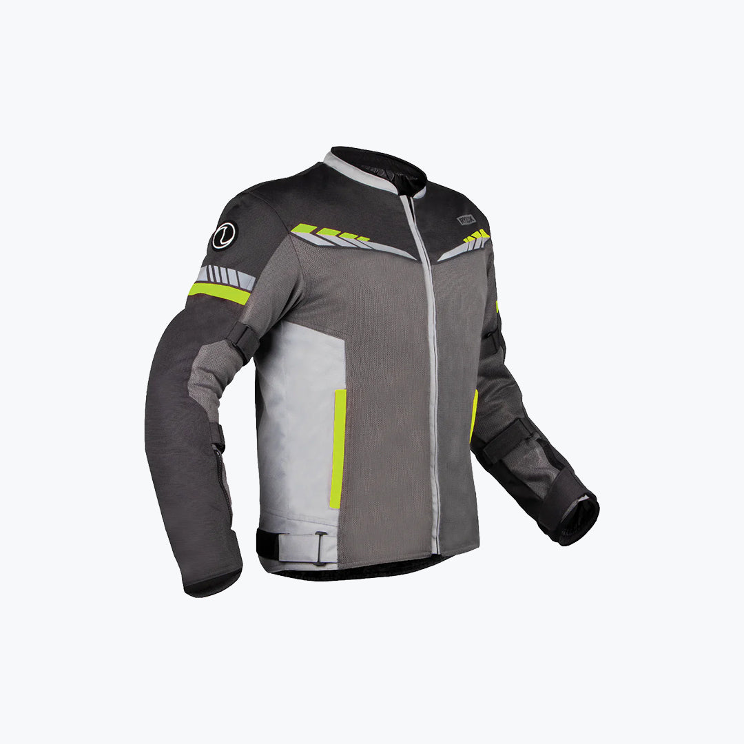 Rynox Air GT 4 Riding Jacket - Fluo Grey