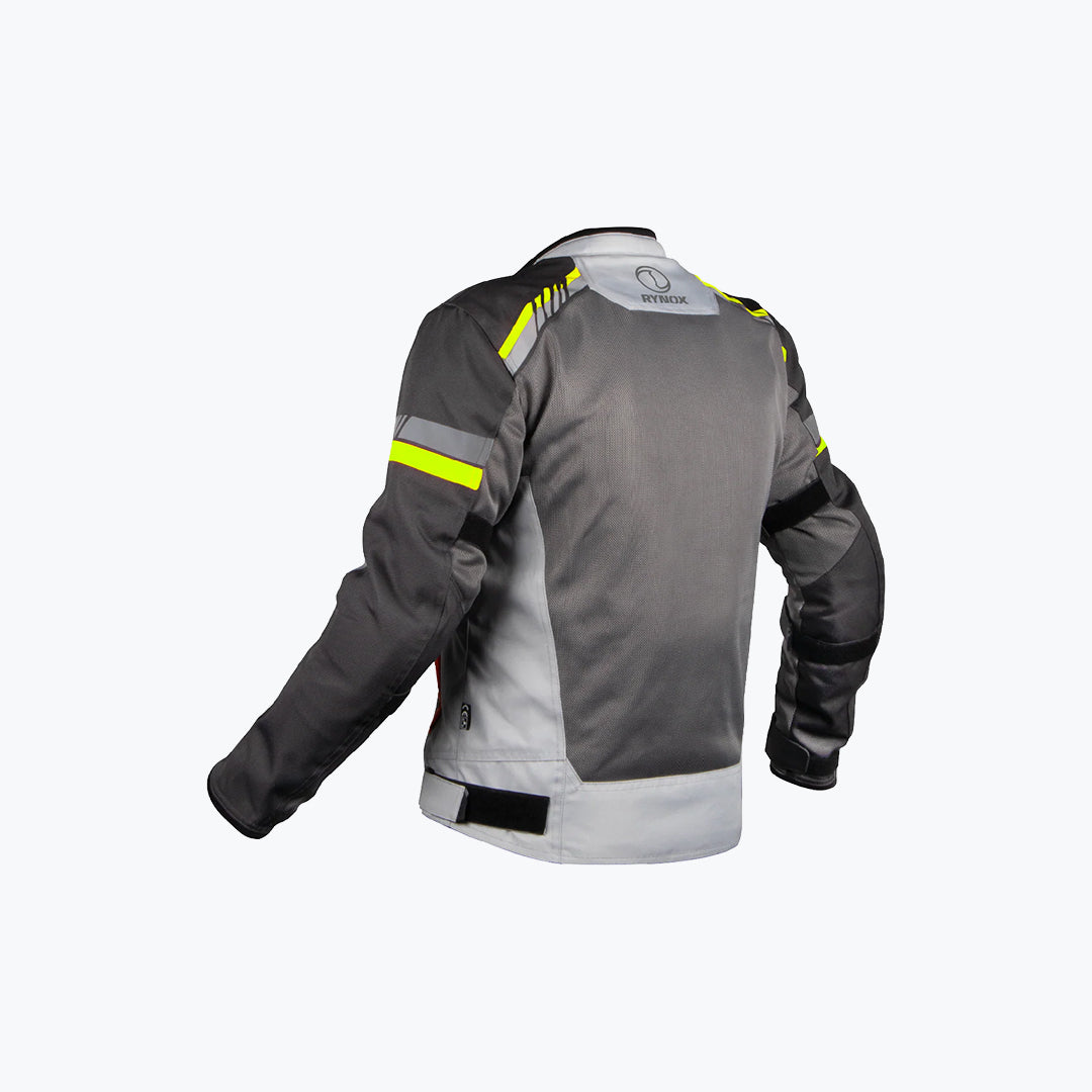 Rynox Air GT 4 Riding Jacket - Fluo Grey