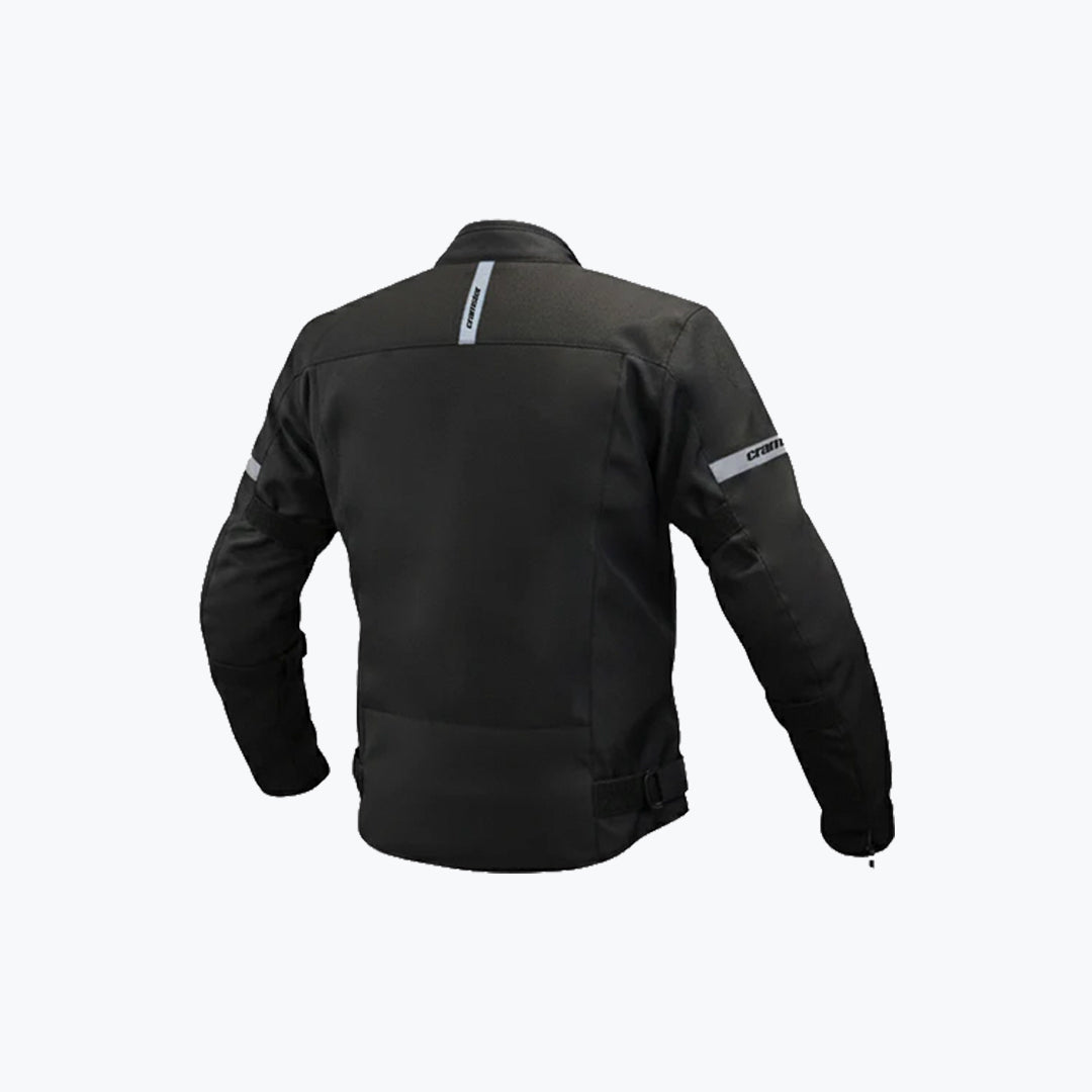 CRAMSTER Viper Jacket Black Motorcycle Riding Jacket Protective Touring Gear