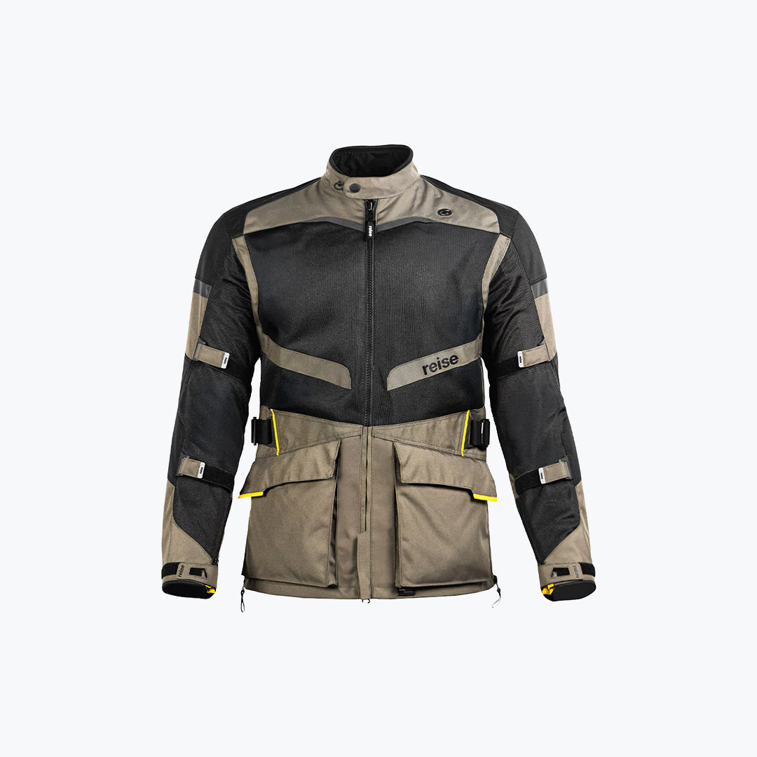 Reise Pine Air Riding Jacket Olive Adventure Touring Jacket