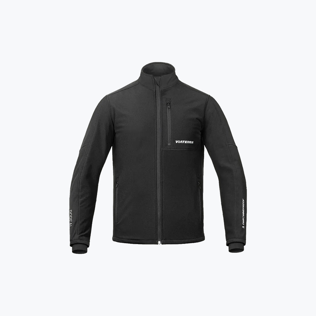 ViaTerra Boreal Mid Layer Warm Black Riding Jacket
