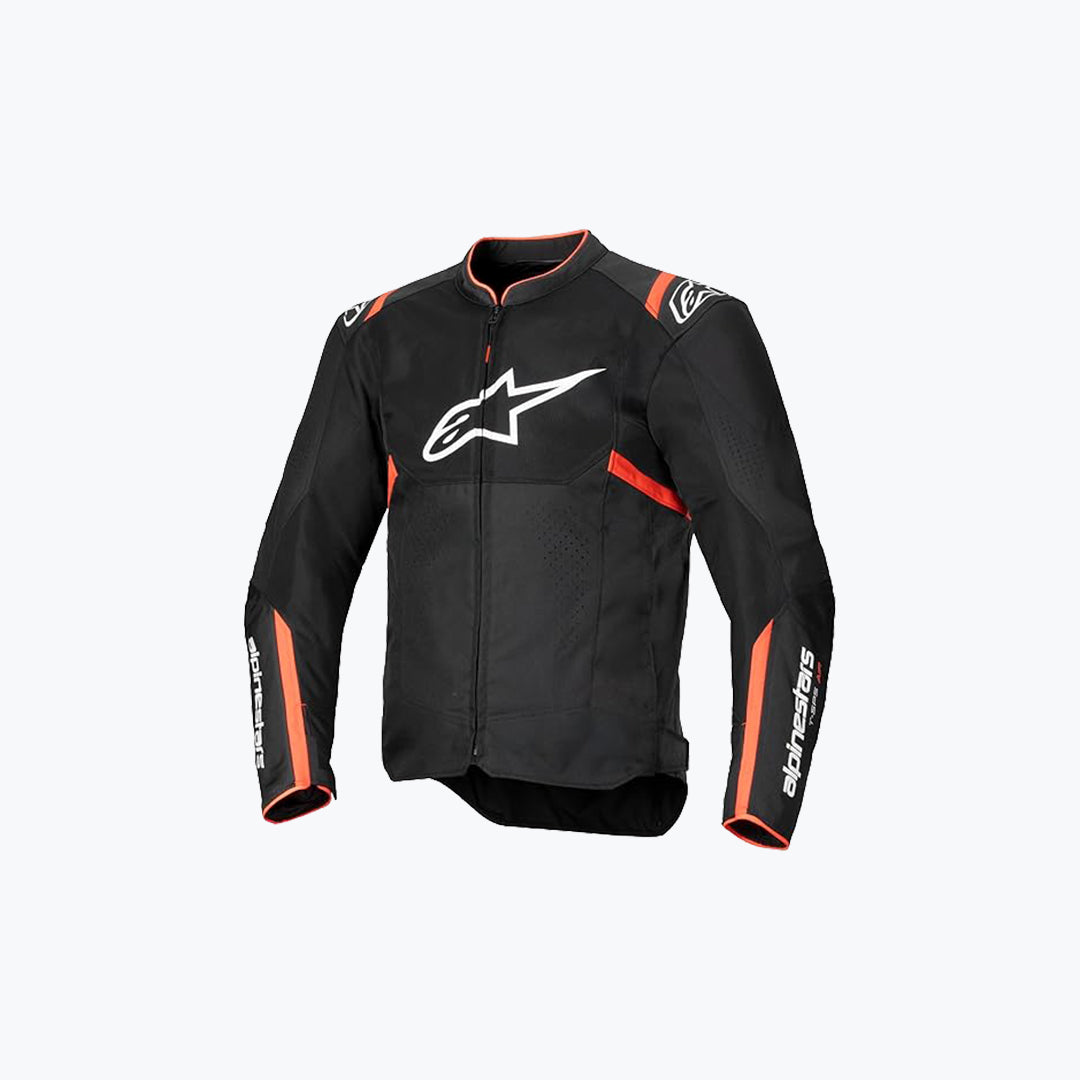 Alpinestars T-SPS Air V2 Jacket Black Red Fluo