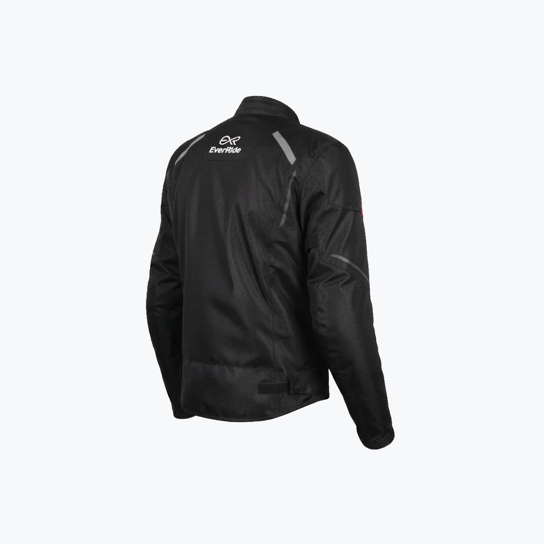 ER Urban Mesh Riding Jacket Black Dark Grey / BLK RED
