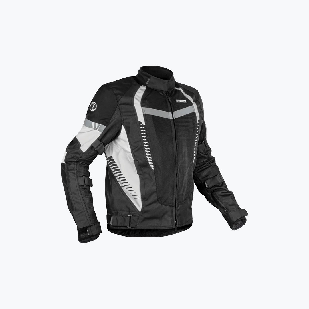 Rynox Tornado Pro 4 Jacket Black White